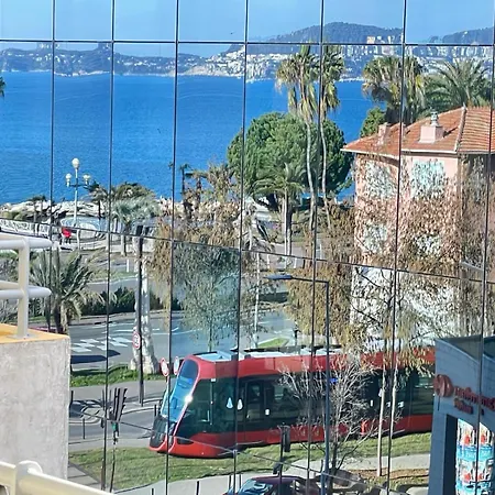 Studio Sur La Promenade Des Anglais Avec Vue Mer Originale A 40 M De La Plage Nice Exterior photo